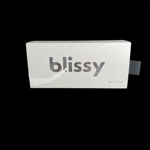 Blissy White Glam Band, One Size (19” - 25”) - Pure 22 Momme Mulberry Silk...